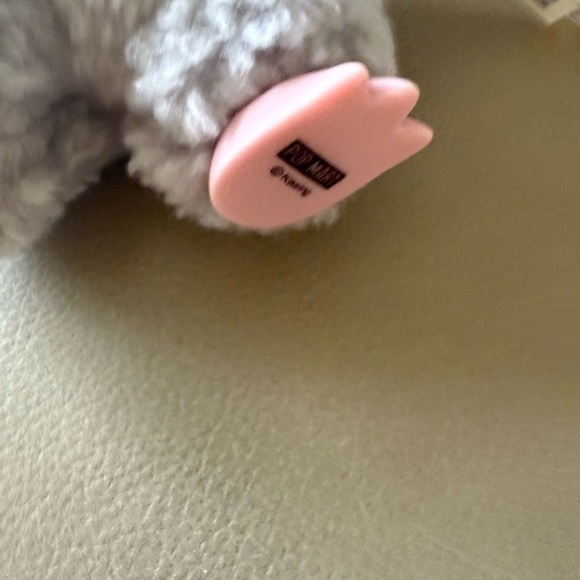 Cute Gray Plush Key Holder - Picture 2 of 6